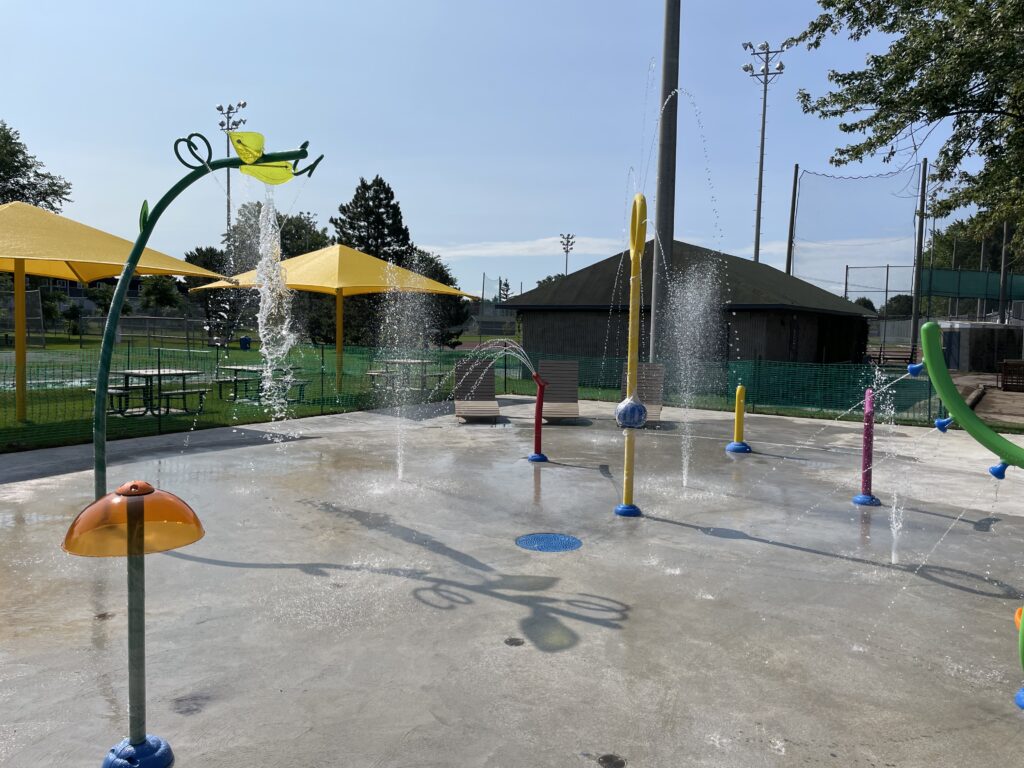 Aire de jeux d'eau - Parc Victorin | Ville de Brossard