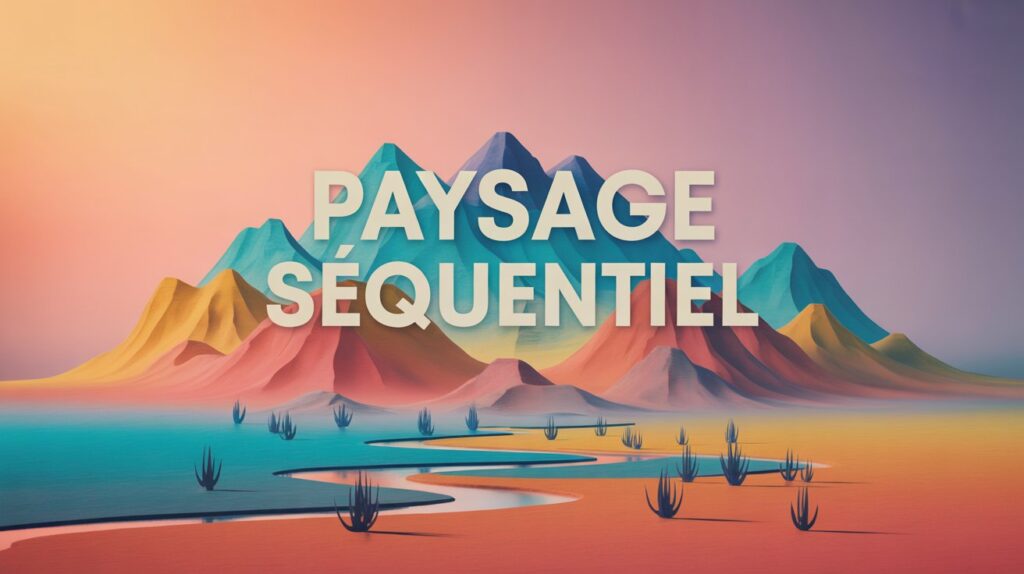 Samuel Charrois – Œuvre vidéo immersive et interactive sur écran géant.