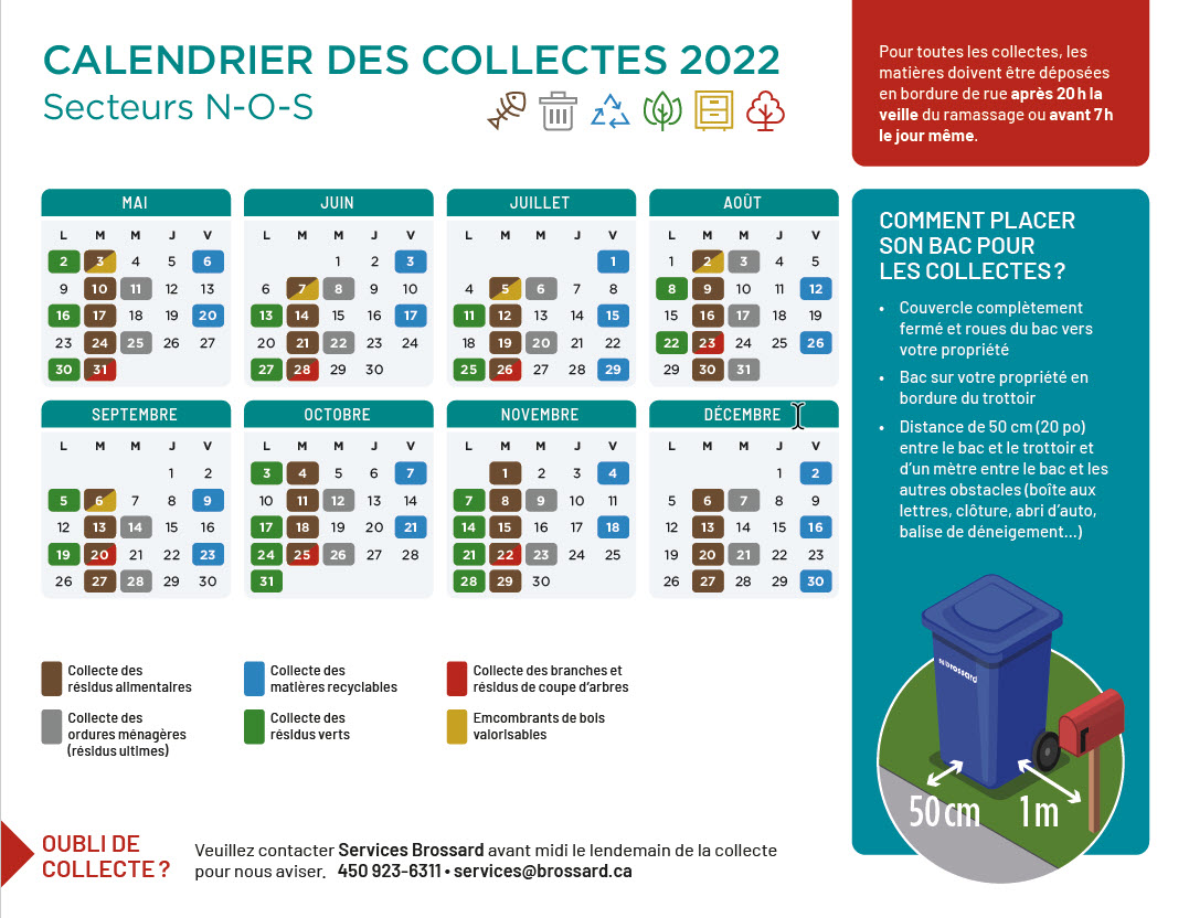 Calendrier Et Collectes